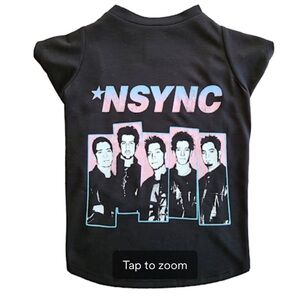 NEW NSYNC Y2K Dog tee t-shirt XS